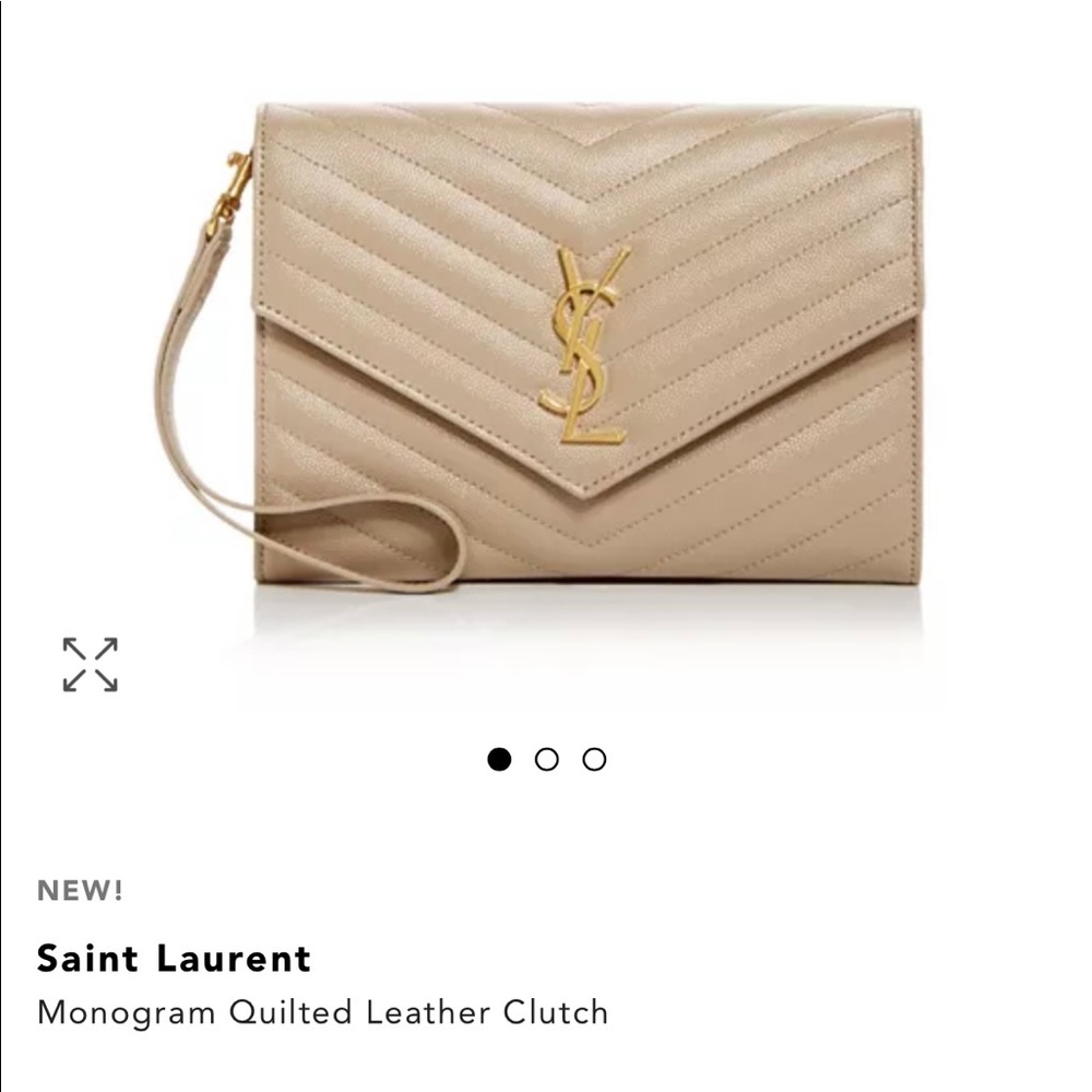 Ysl , Light Cream/Lighter Gray size  and more description in the pictures.